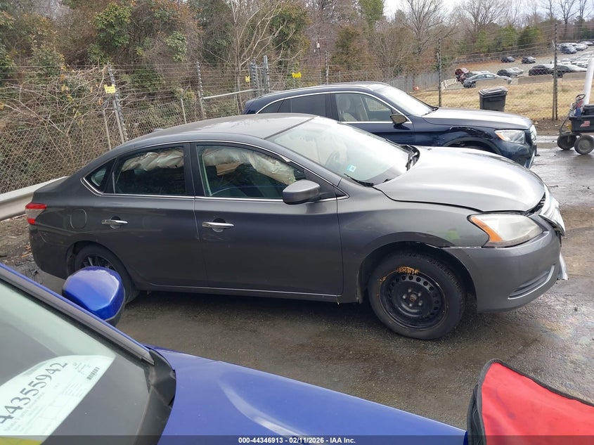 2015 Nissan Sentra Sv VIN: 3N1AB7AP3FY343910 Lot: 44346913