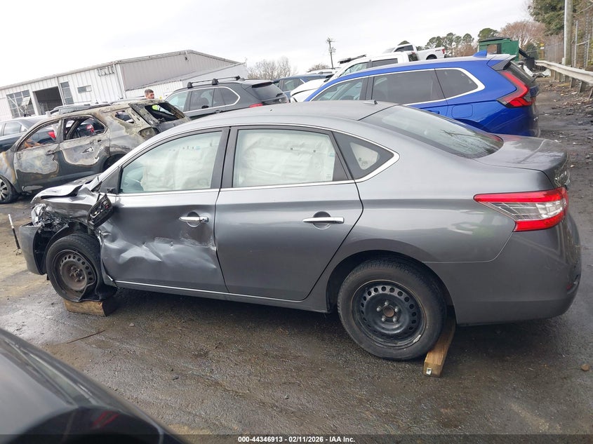 2015 Nissan Sentra Sv VIN: 3N1AB7AP3FY343910 Lot: 44346913