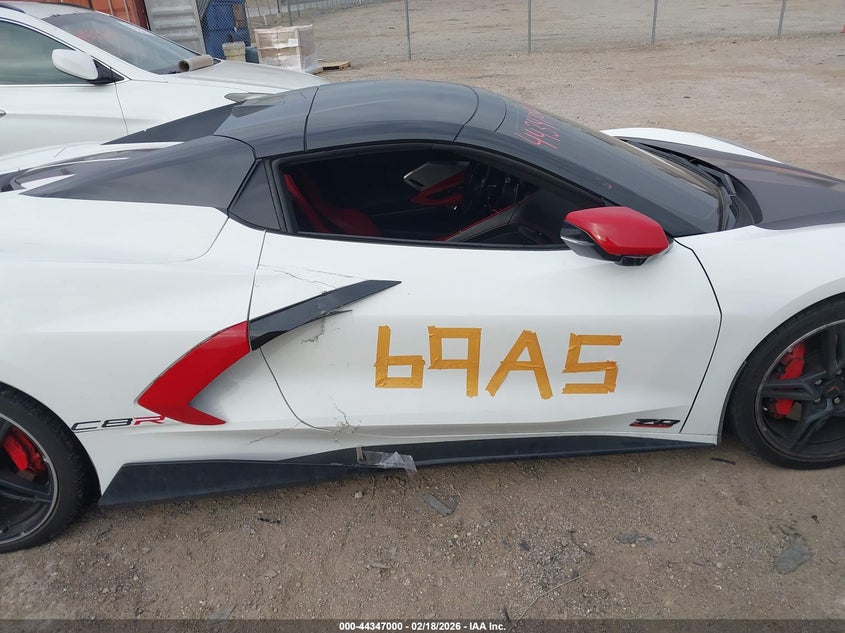 2022 Chevrolet Corvette Stingray Rwd 3Lt VIN: 1G1YC3D48N5106899 Lot: 44347000