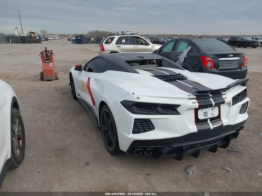 Vin: 1g1yc3d48n5106899, lot: 44843454, chevrolet corvette stingray rwd  3lt 20223