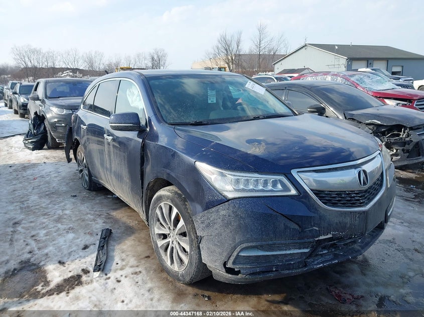 2014 Acura Mdx Technology Pkg W/Entertainment Pkg