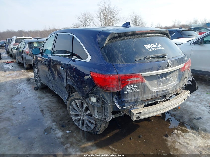 2014 Acura Mdx Technology Pkg W/Entertainment Pkg