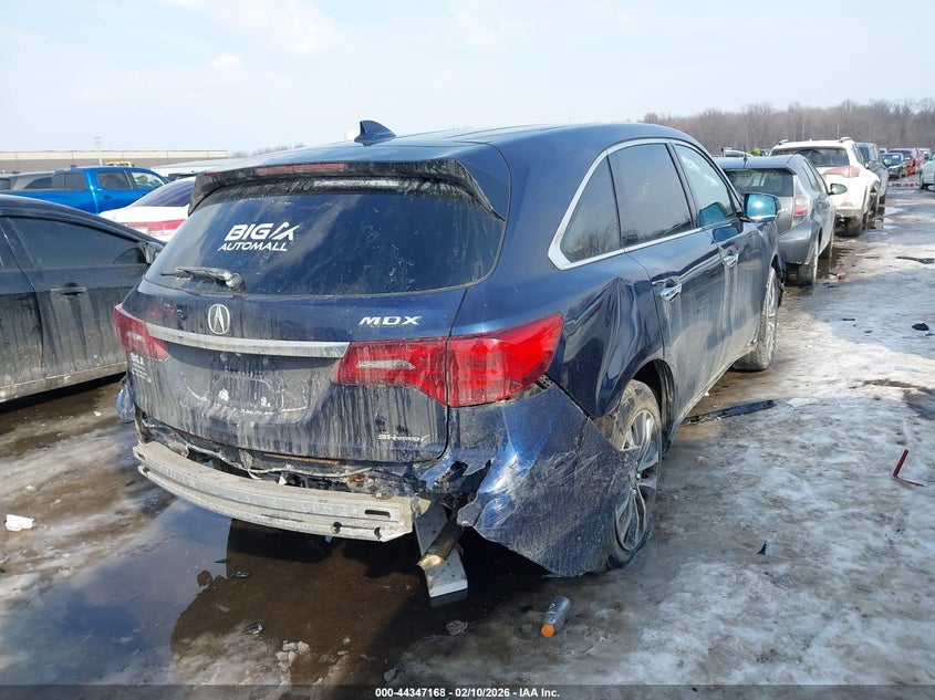 2014 Acura Mdx Technology Pkg W/Entertainment Pkg