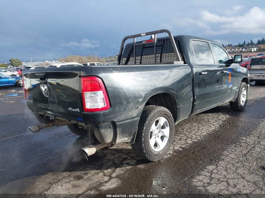 Vin: 1c6srfmt1pn590493, lot: 44843684, ram 1500 big horn  4x4 6'4 box 20234