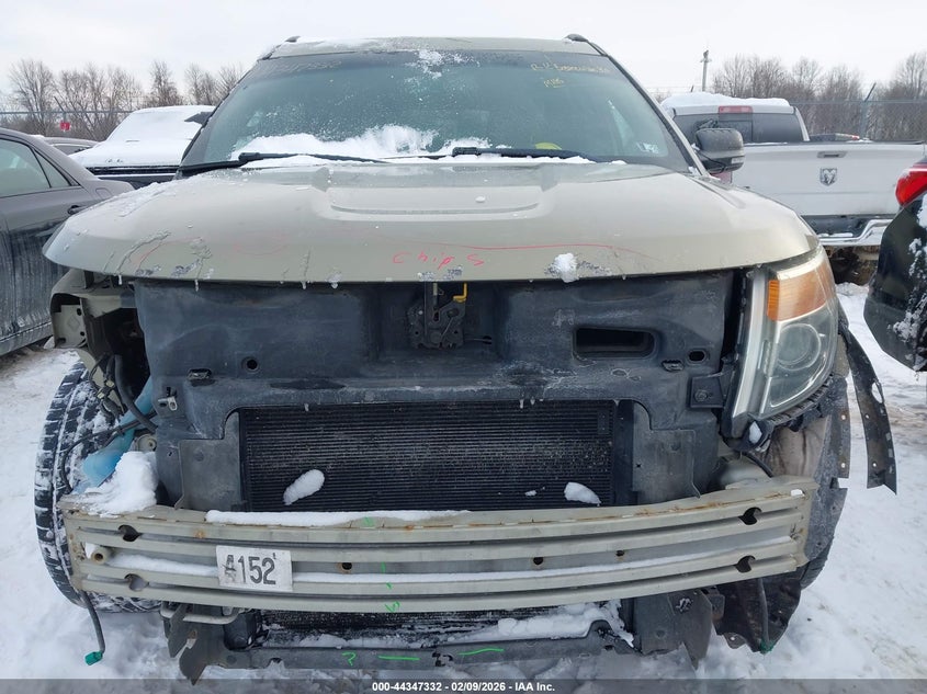 1FMHK8F84CGA14905 2012 Ford Explorer 3.5 Limited green