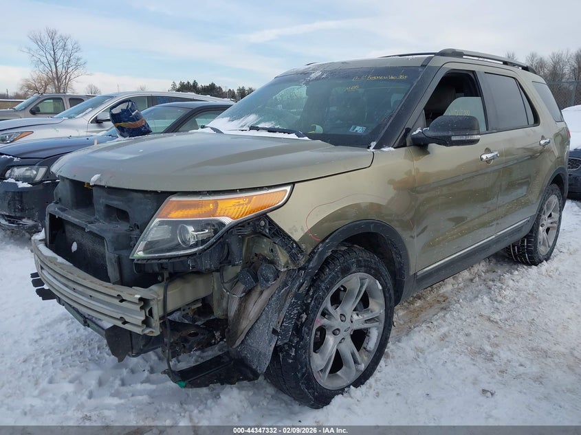 2012 Ford Explorer 3.5 Limited green Lot 111044347332 Vin 1FMHK8F84CGA14905