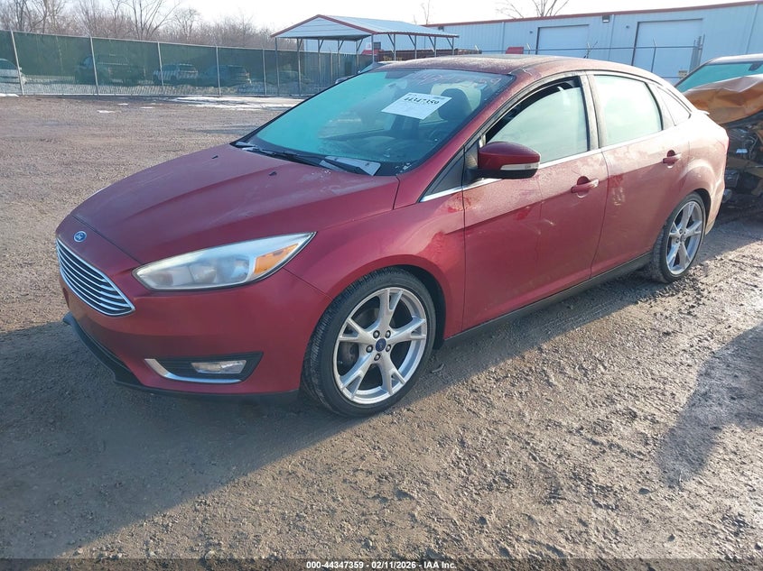 Vin: 1fadp3j23gl274855, lot: 44843813, ford focus titanium 20162