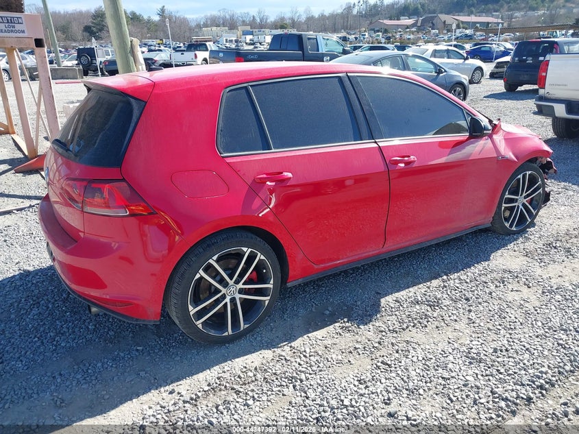 2017 Volkswagen Golf Gti Autobahn 4-Door/S 4-Door/Se 4-Door/Sport 4-Door