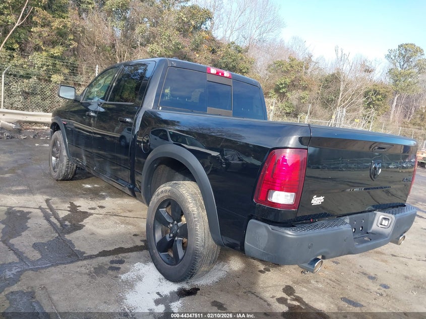 Vin: 1c6rr7lt9ks696819, lot: 44843965, ram 1500 classic warlock  4x4 5'7 box 20193