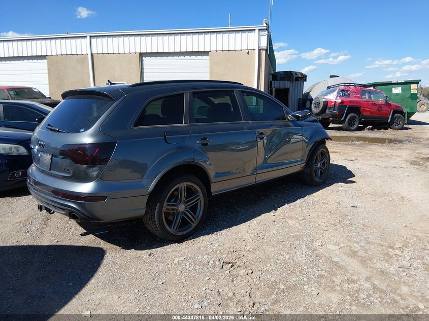 Vin: wa1dgafe9fd024993, lot: 44844269, audi q7 3.0t s line prestige 20154