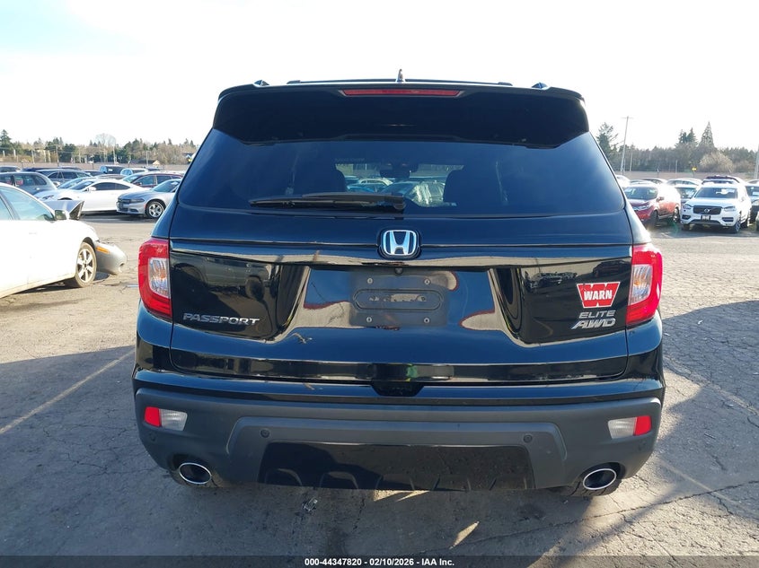 2020 Honda Passport Awd Elite VIN: 5FNYF8H02LB006683 Lot: 44347820