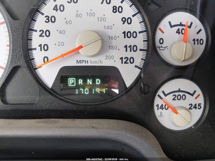 2007 Dodge Ram 2500 Slt/Trx4 Off Road/Sport/Power Wagon VIN: 1D7KS28A57J582599 Lot: 44347842