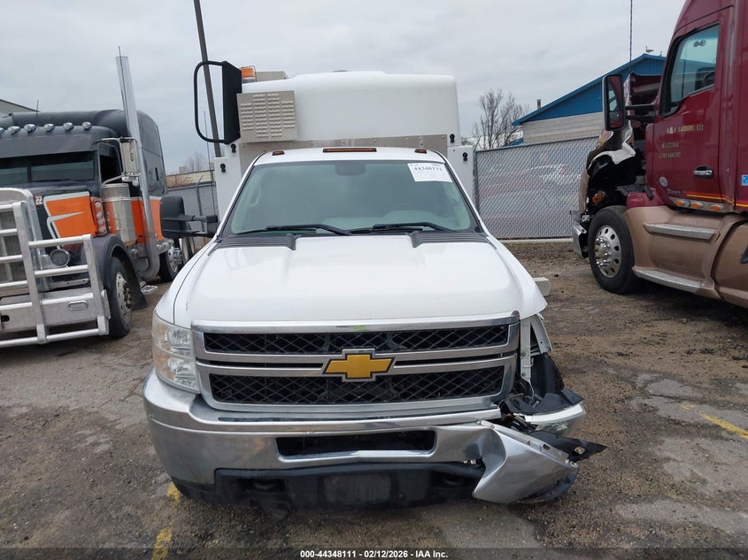 2012 Chevrolet Silverado 3500Hd Chassis Work Truck white Lot 111044348111 Vin 1GB3CZCG3CF234804