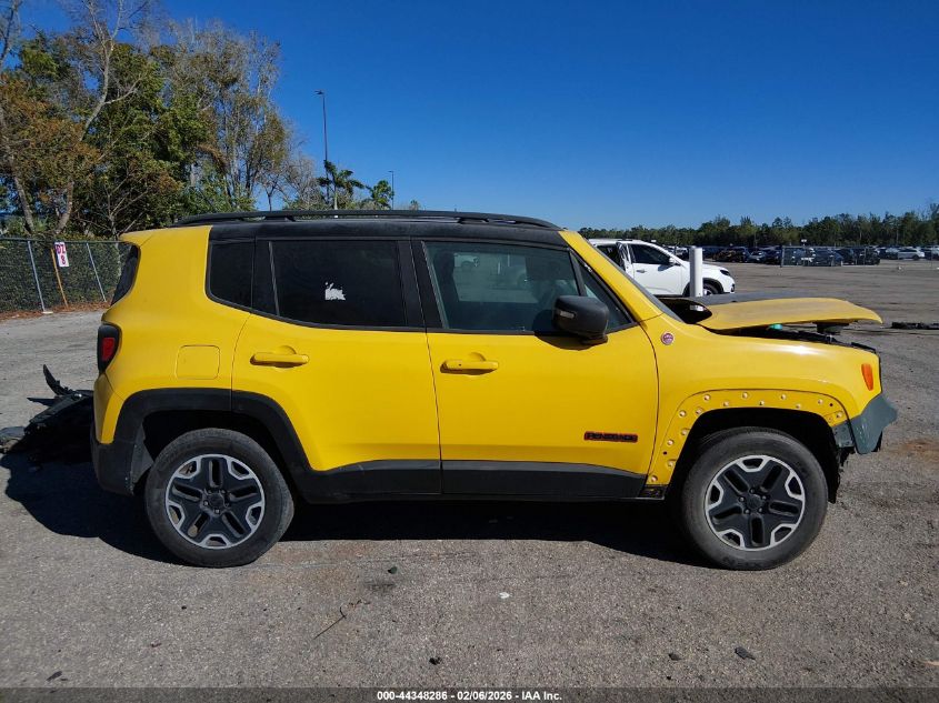 2016 Jeep Renegade Trailhawk VIN: ZACCJBCT8GPD66501 Lot: 44348286