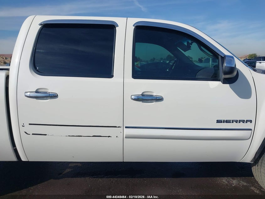 2012 Gmc SIERRA 5.3 1500 Slt white Lot 111044348464 Vin 3GTP2WE73CG125639