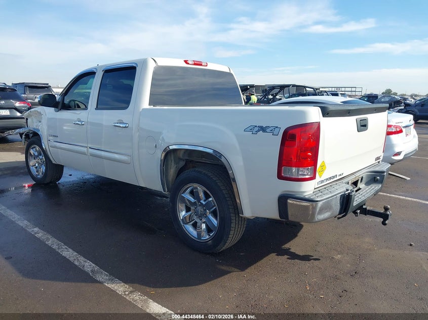 2012 Gmc SIERRA 5.3 1500 Slt white Lot 111044348464 Vin 3GTP2WE73CG125639