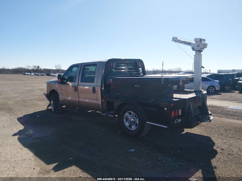 2012 Ford F250 6.7 F-250 Xlt gold Lot 111044348512 Vin 1FT7W2BT9CED07125