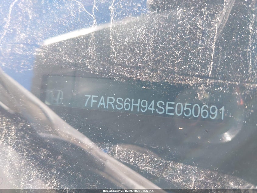 2025 HONDA CR-V SPORT UTILITY VEHICLE | 7FARS6H94SE050691 | Bid Export