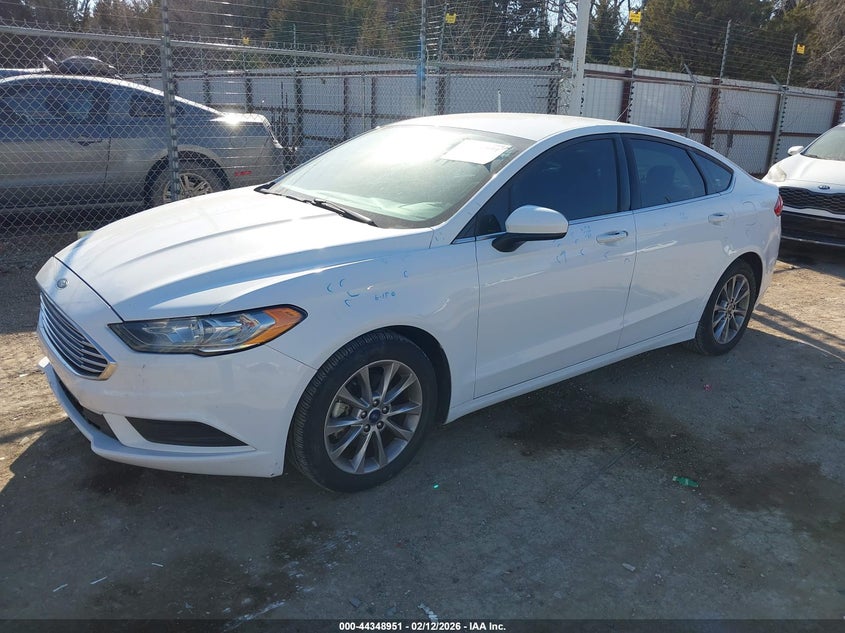 2017 Ford Fusion Se 3FA6P0H73HR345063 photo 1