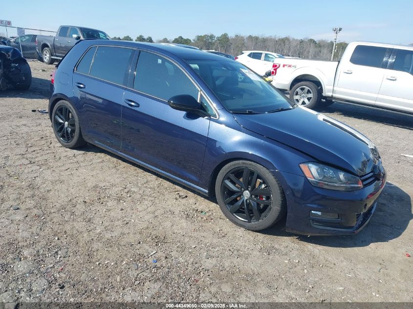 2016 Volkswagen Golf Tsi Se 4-Door