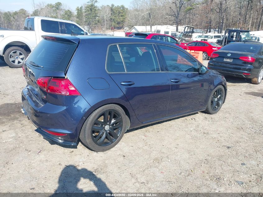 2016 Volkswagen Golf Tsi Se 4-Door
