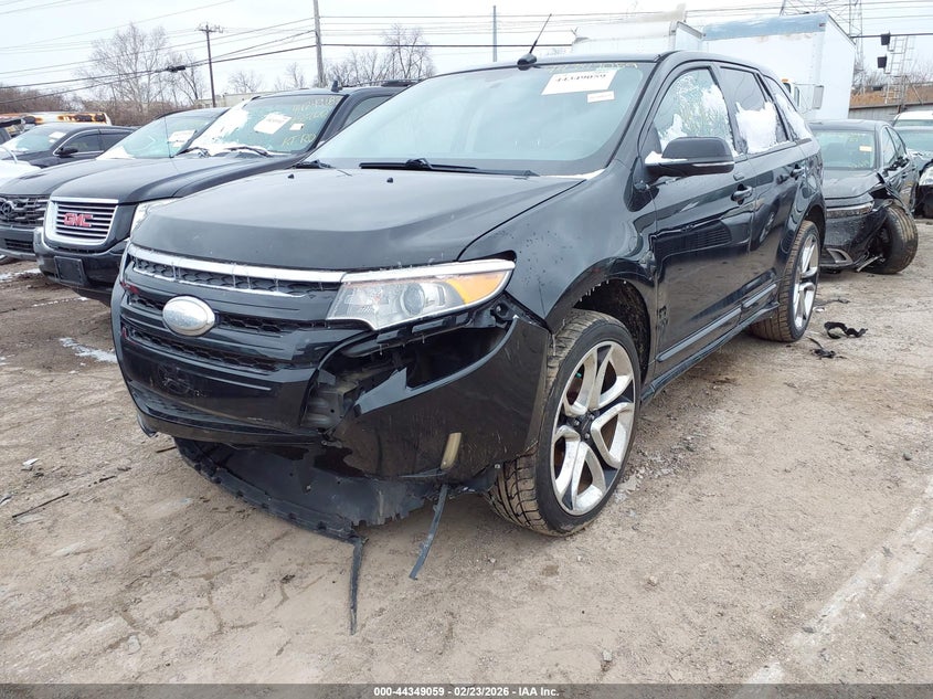 Vin: 2fmdk4ak9dbc57936, lot: 44845514, ford edge sport 20132