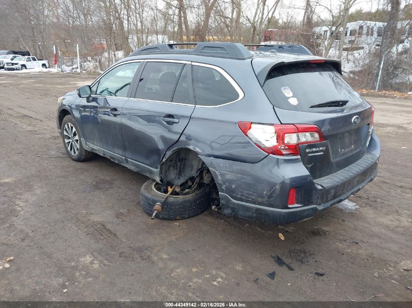 2015 Subaru Outback 2.5I Limited