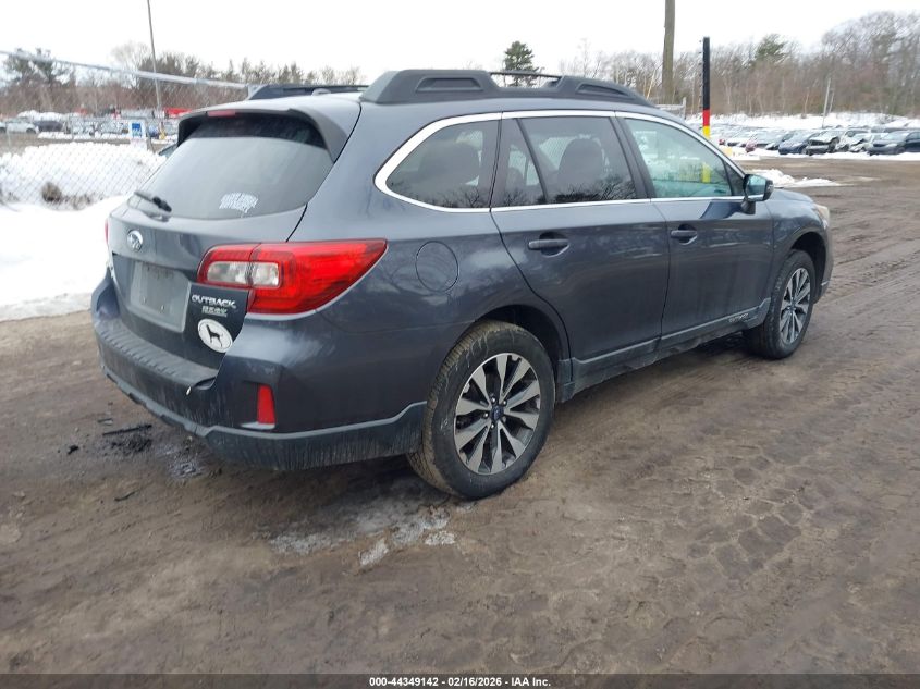 2015 Subaru Outback 2.5I Limited