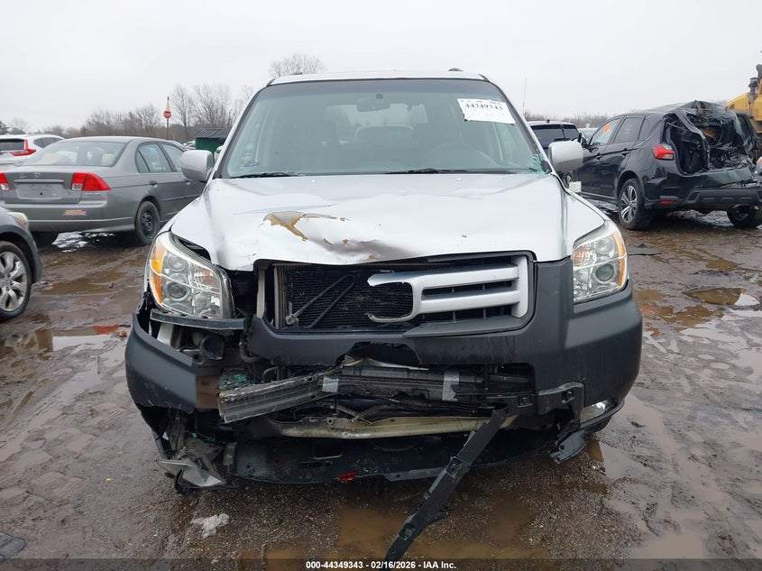2007 Honda Pilot Ex-L VIN: 5FNYF28577B024868 Lot: 44349343