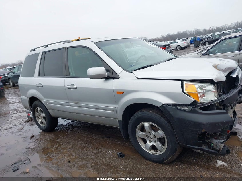 2007 Honda Pilot Ex-L VIN: 5FNYF28577B024868 Lot: 44349343