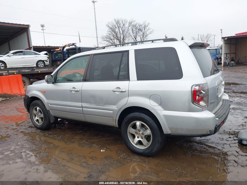 2007 Honda Pilot Ex-L VIN: 5FNYF28577B024868 Lot: 44349343