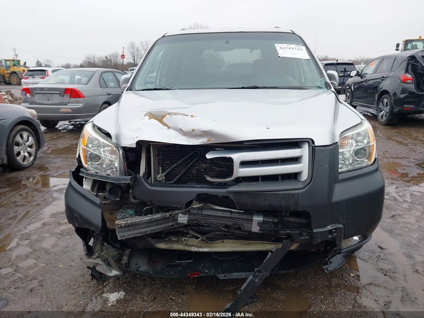 2007 Honda Pilot Ex-L VIN: 5FNYF28577B024868 Lot: 44349343