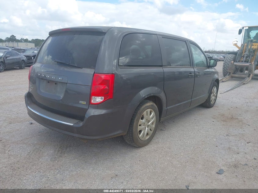 Vin: 2c4rdgbg7kr794194, lot: 44845825, dodge grand caravan se 20194