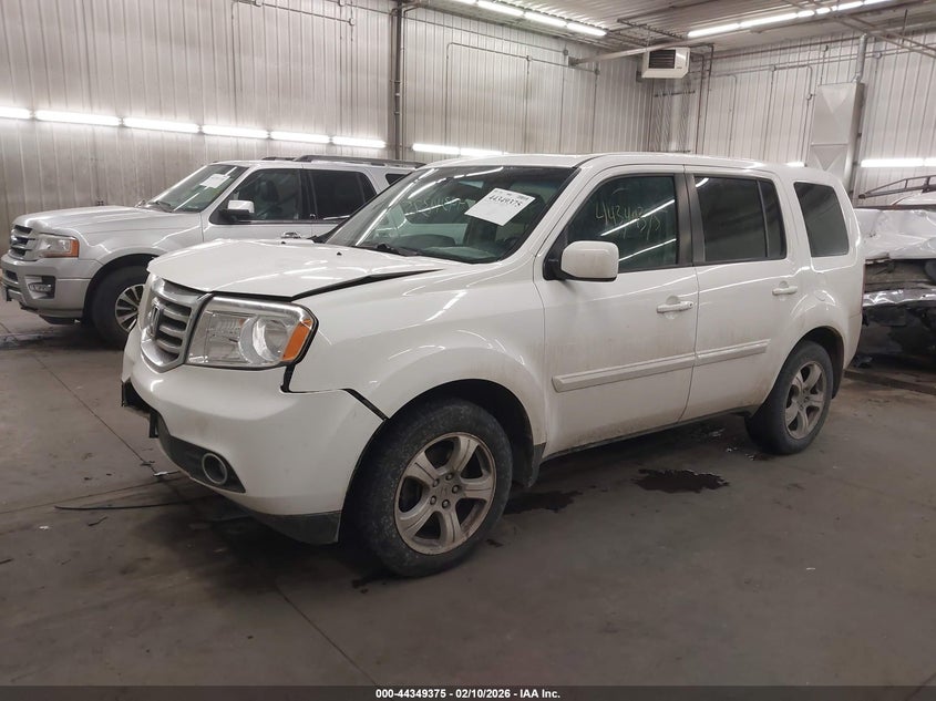 Vin: 5fnyf4h58eb046452, lot: 44845829, honda pilot ex-l 20142