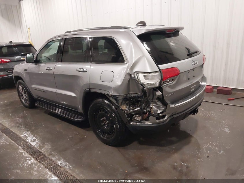 2018 Jeep Grand Cherokee Limited 4X4