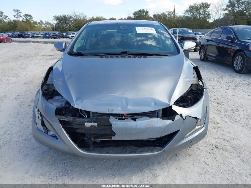 2015 Hyundai Elantra Limited VIN: 5NPDH4AE3FH620364 Lot: 44349390