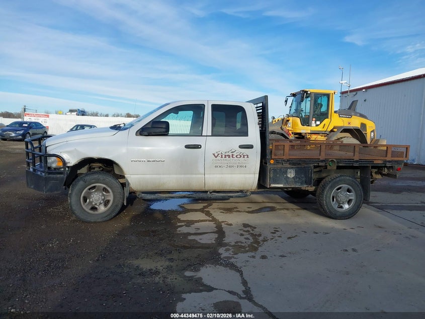 2005 Dodge Ram 2500 Slt/Laramie VIN: 3D7KS28C85G819716 Lot: 44349475