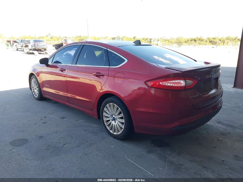2015 Ford Fusion Hybrid Se