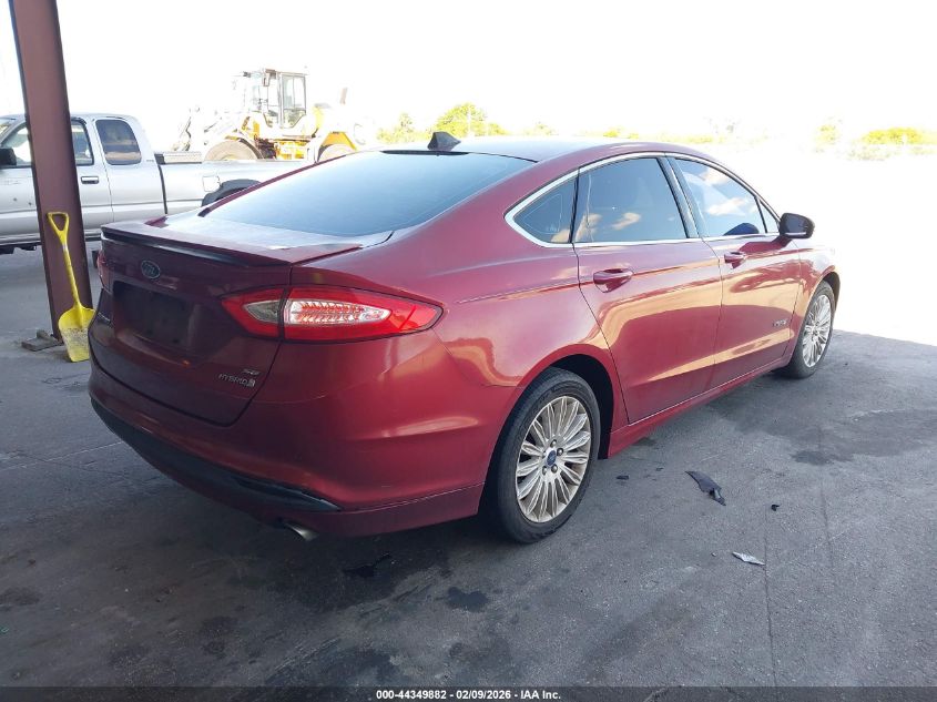 2015 Ford Fusion Hybrid Se