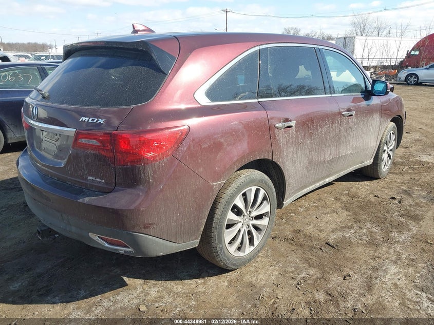 2014 Acura Mdx Technology Package