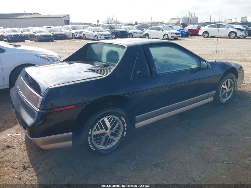 1985 Pontiac Fiero Gt