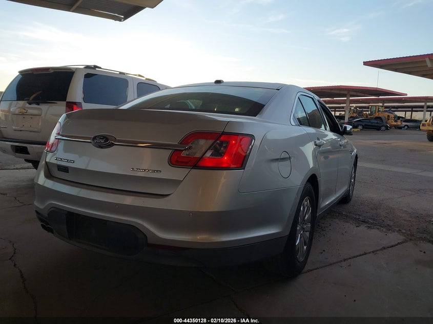Vin: 1fahp2fw6bg111383, lot: 44846582, ford taurus limited 20114