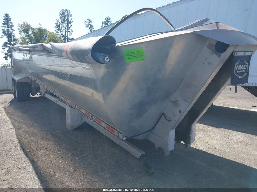 2015 Mac Trailer Mfg Dump Semi Trailer