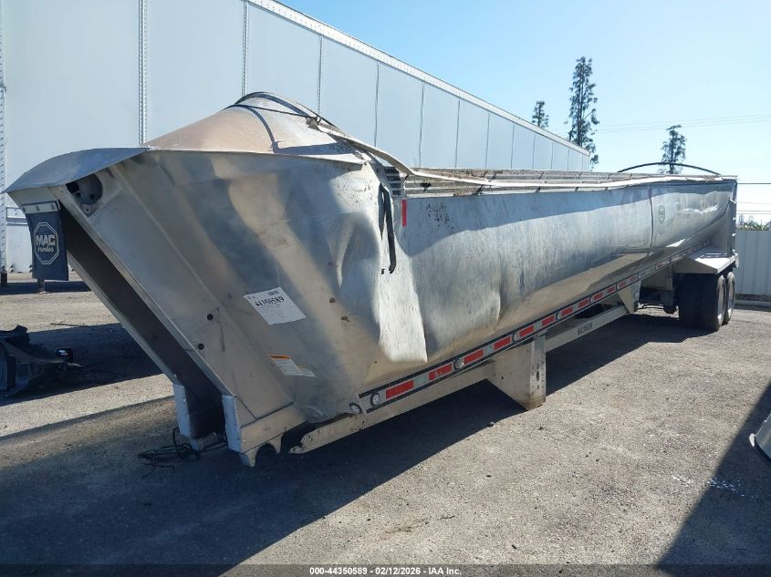 2015 Mac Trailer Mfg Dump Semi Trailer