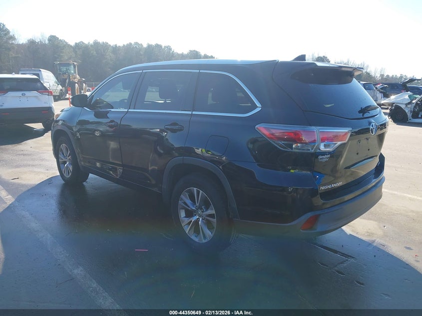 2015 Toyota Highlander Xle V6