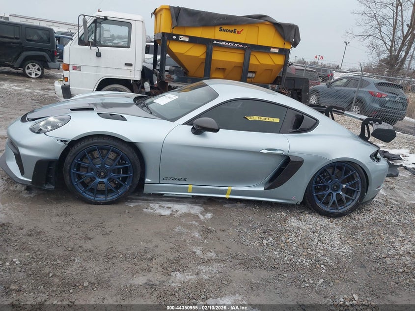 2023 Porsche 718 Cayman Gt4 Rs VIN: WP0AE2A89PS280800 Lot: 44350955