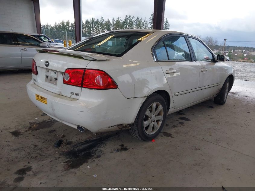 2008 Kia Optima Lx V6