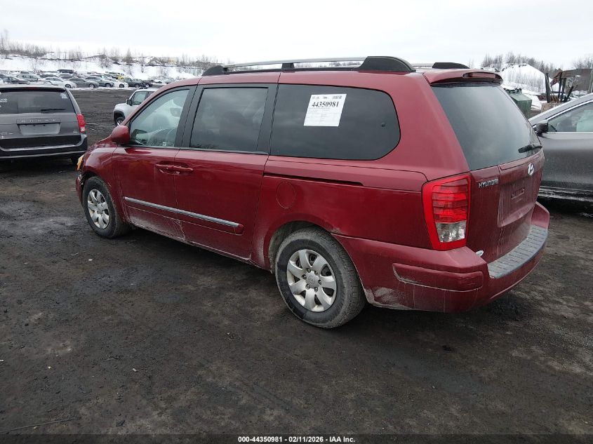 2007 Hyundai Entourage Gls/Limited/Se