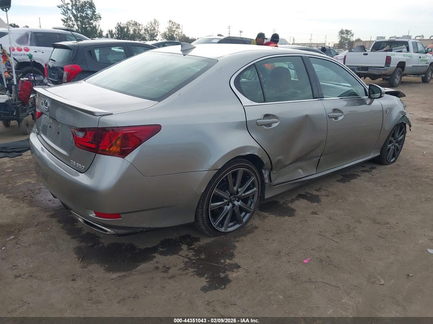 Vin: jthbe1bl4fa016825, lot: 44847497, lexus gs 350 20154