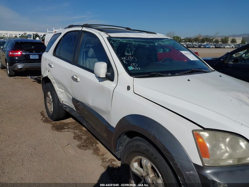 2006 Kia Sorento Ex/Lx VIN: KNDJD733365516680 Lot: 44351049